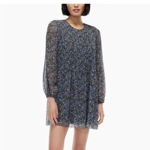 Wilfred Daydreamer Dress in Blue Floral